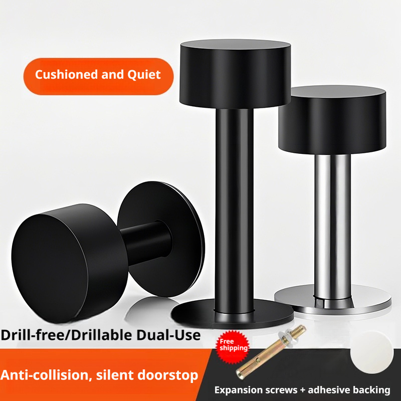 Door Stopper Heavy - Self Adhesive Heavy Duty Non Punch