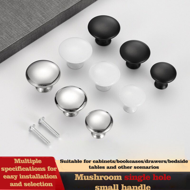 Cabinet Knob Round - Stainless Steel Cabinet Knobs Round Single
