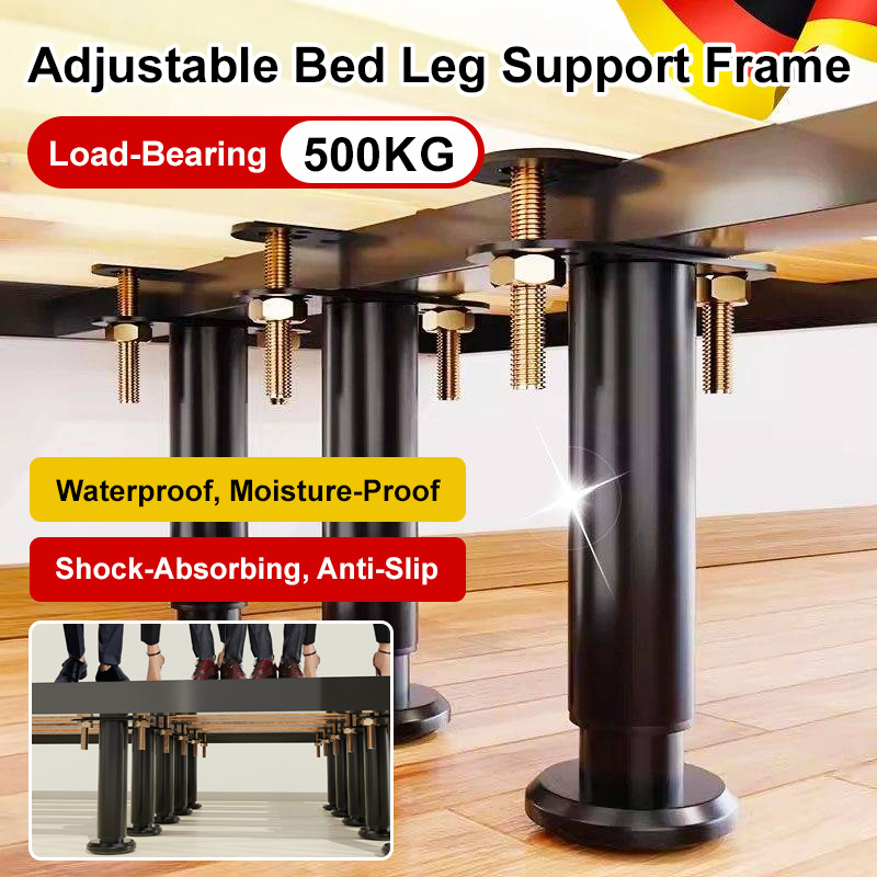 Furniture Hardware For Bed - Heavy Duty Bed Leg Support Bracket