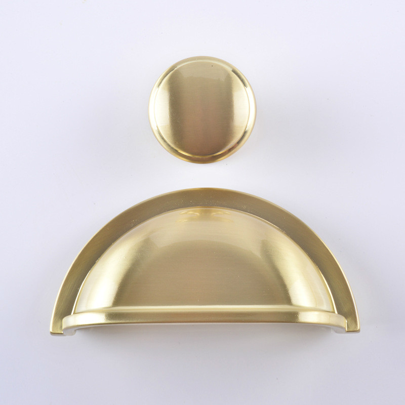 Brushed Brass Furniture Handle - Furniture Rotating Hardware 评论和价格
