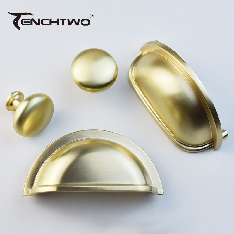 Brushed Brass Furniture Handle - Furniture Rotating Hardware 评论和价格