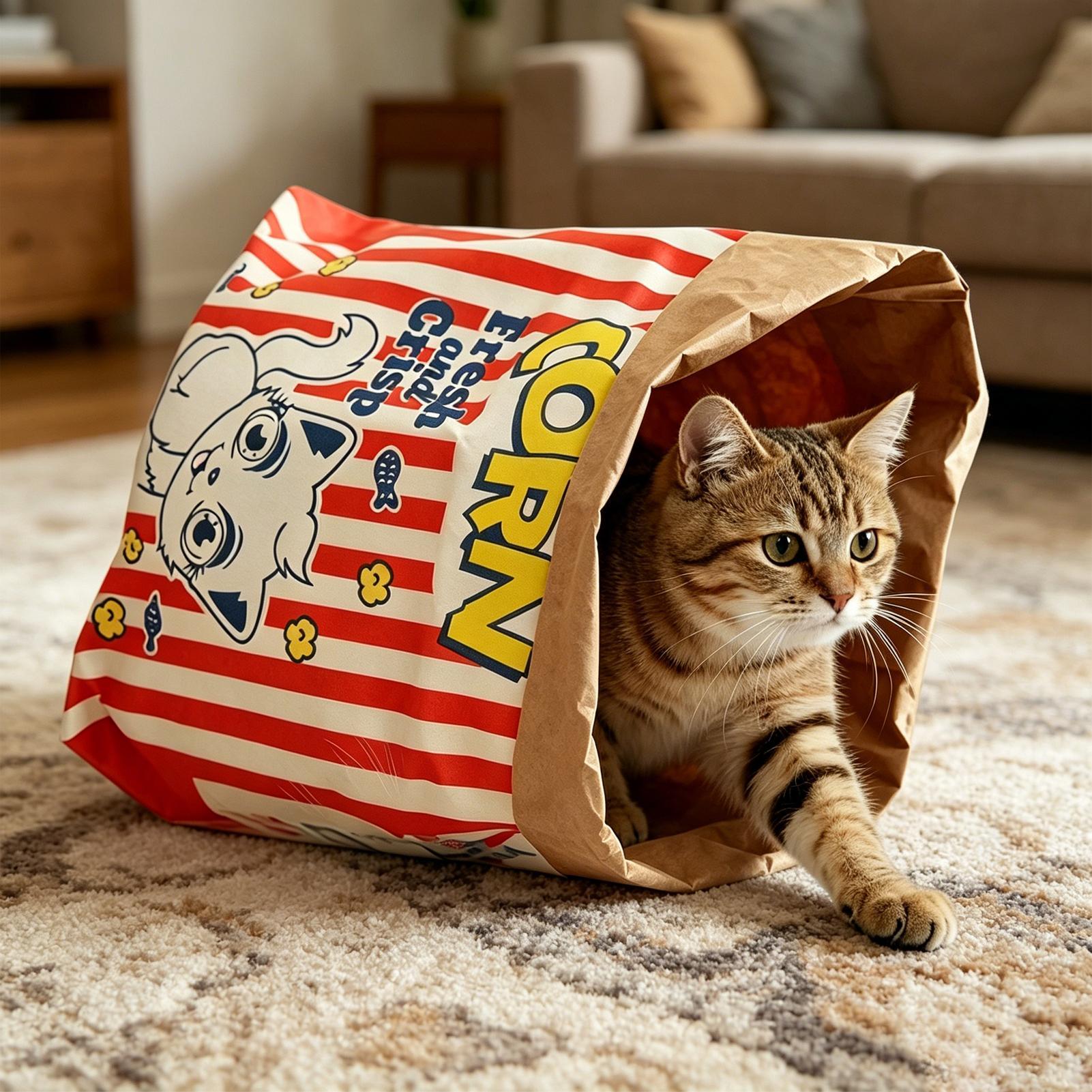 Crinkle Cat Bag Foldable Inter - Furniture Hardware For Bed 评论和价格