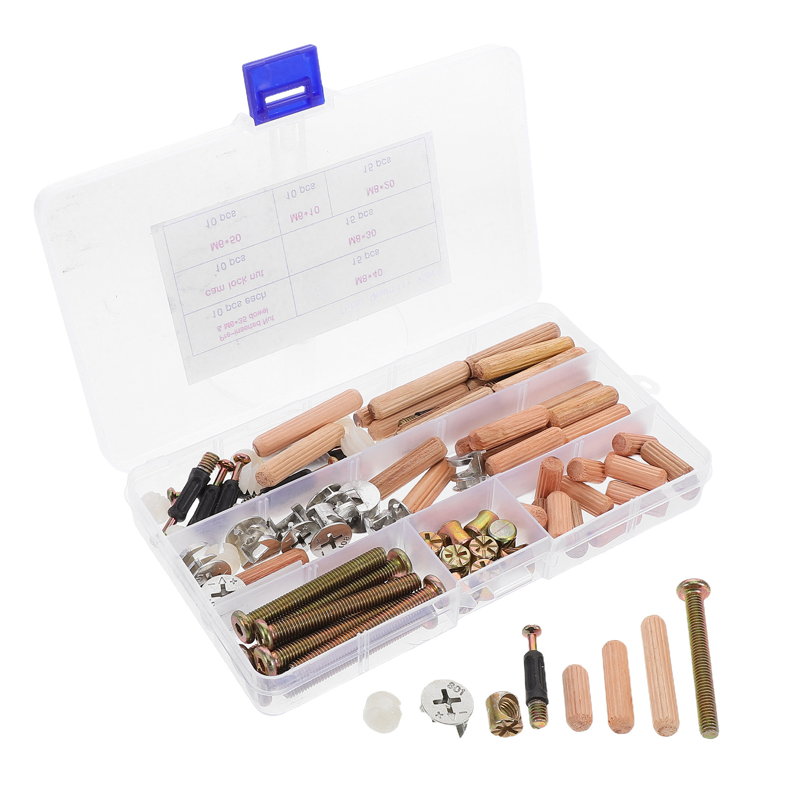 95Pcs Furniture Hardware Repla - Furniture Hardware Barrel Nut 评论和价格
