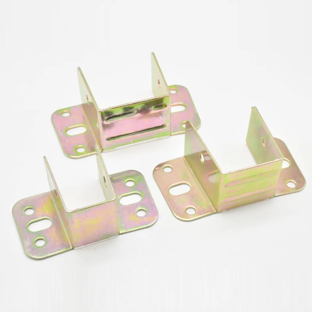 2pcs U Shaped Metal Bed Bracke - Furniture Interlocking Hardware 评论和价格