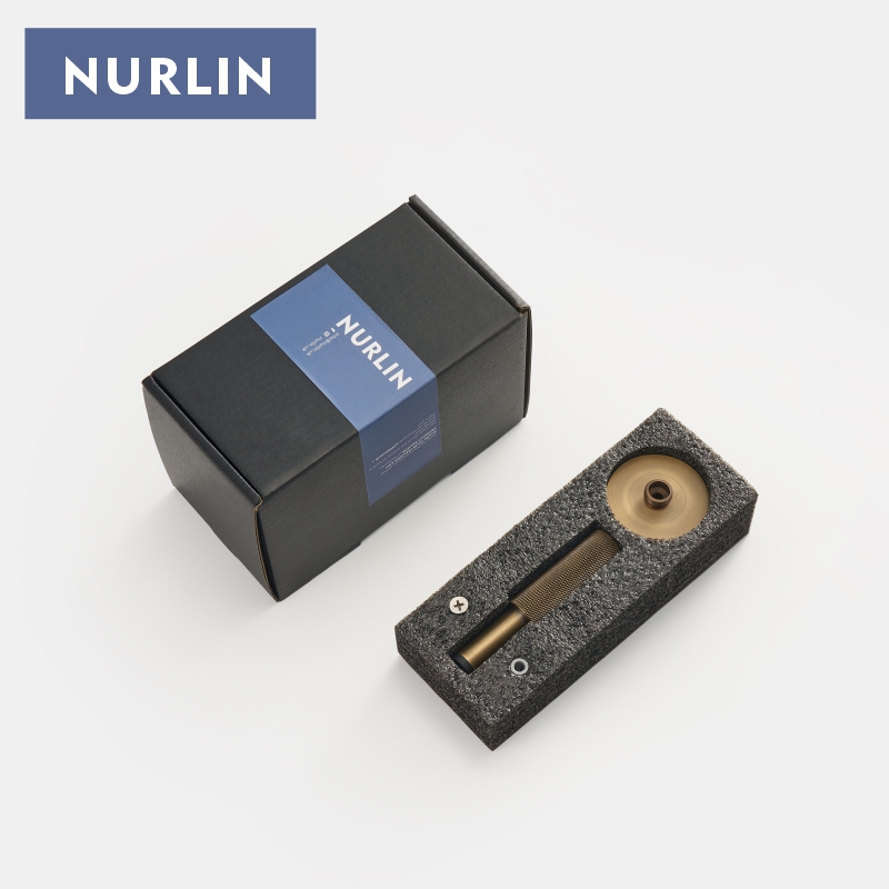 Nurlin Brass  Knurled Door Sto - Door Stopper Heavy 评论和价格