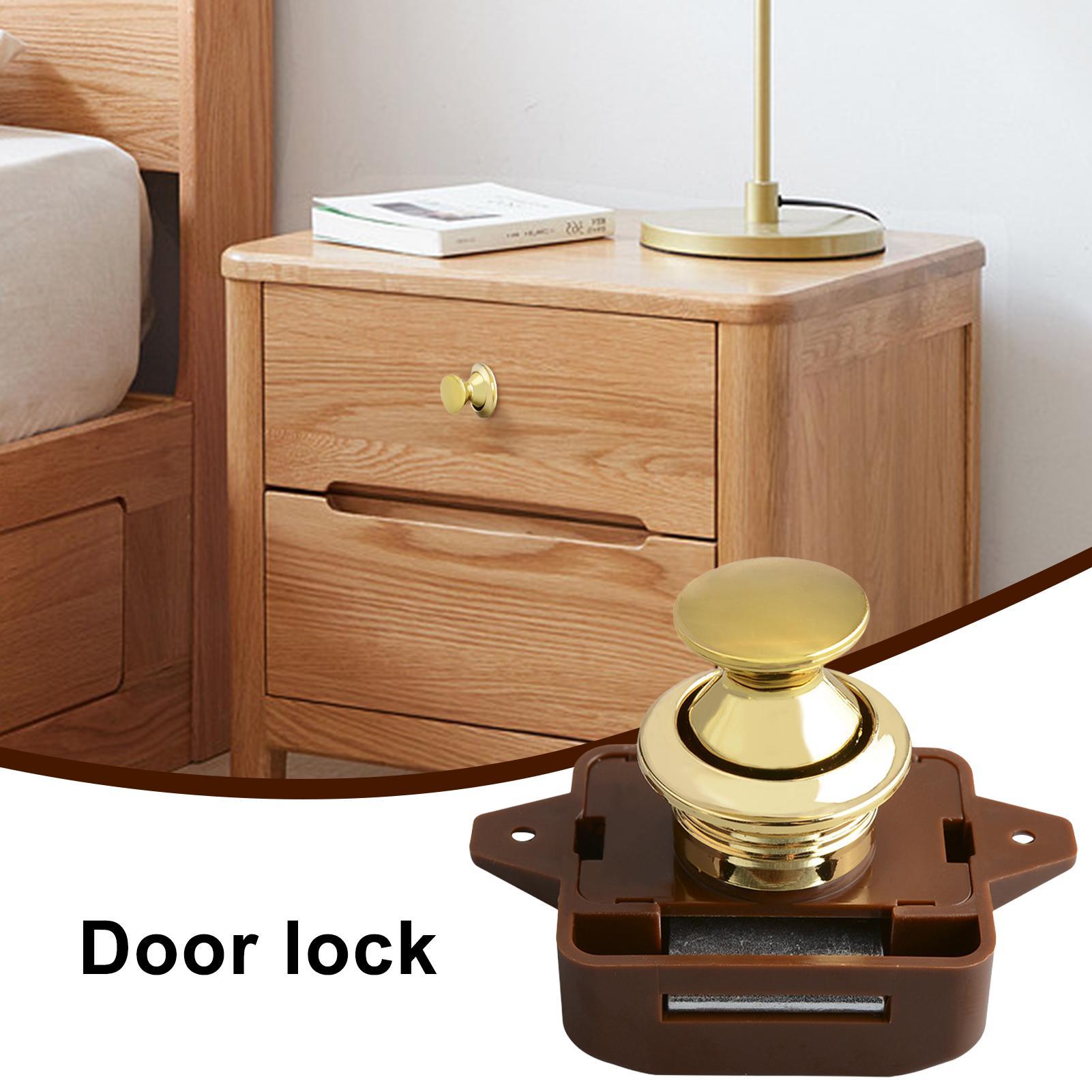 Keyless RV Push Cabinet Lock P - Furniture Interlocking Hardware 评论和价格