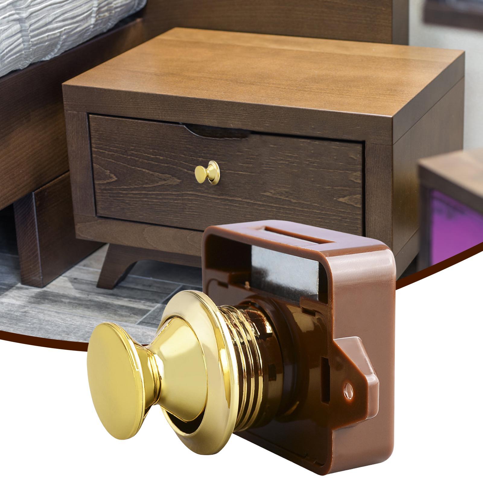 Keyless RV Push Cabinet Lock P - Furniture Interlocking Hardware 评论和价格