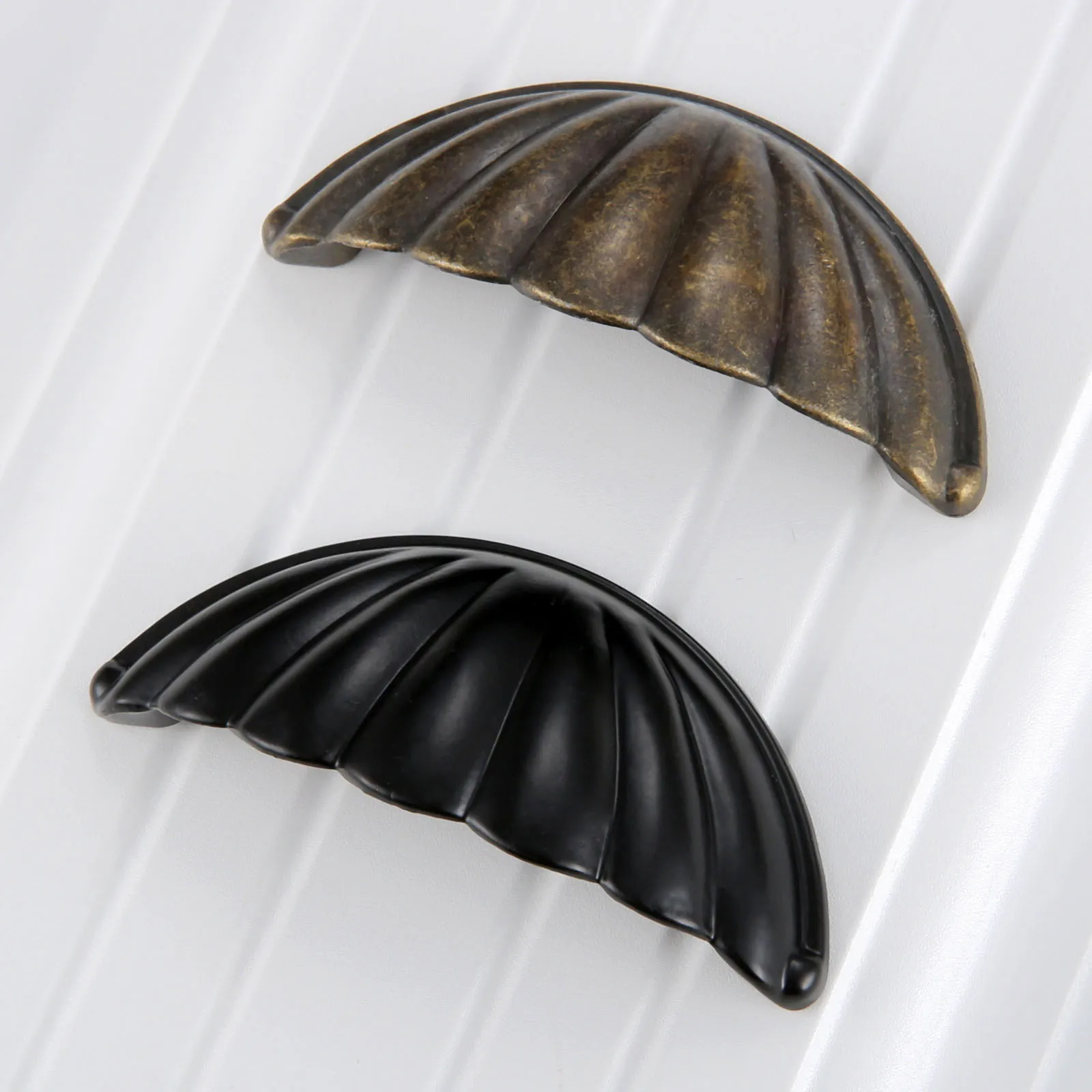 1pc Alloy Shell Shape Handle S - Furniture Rotating Hardware 评论和价格