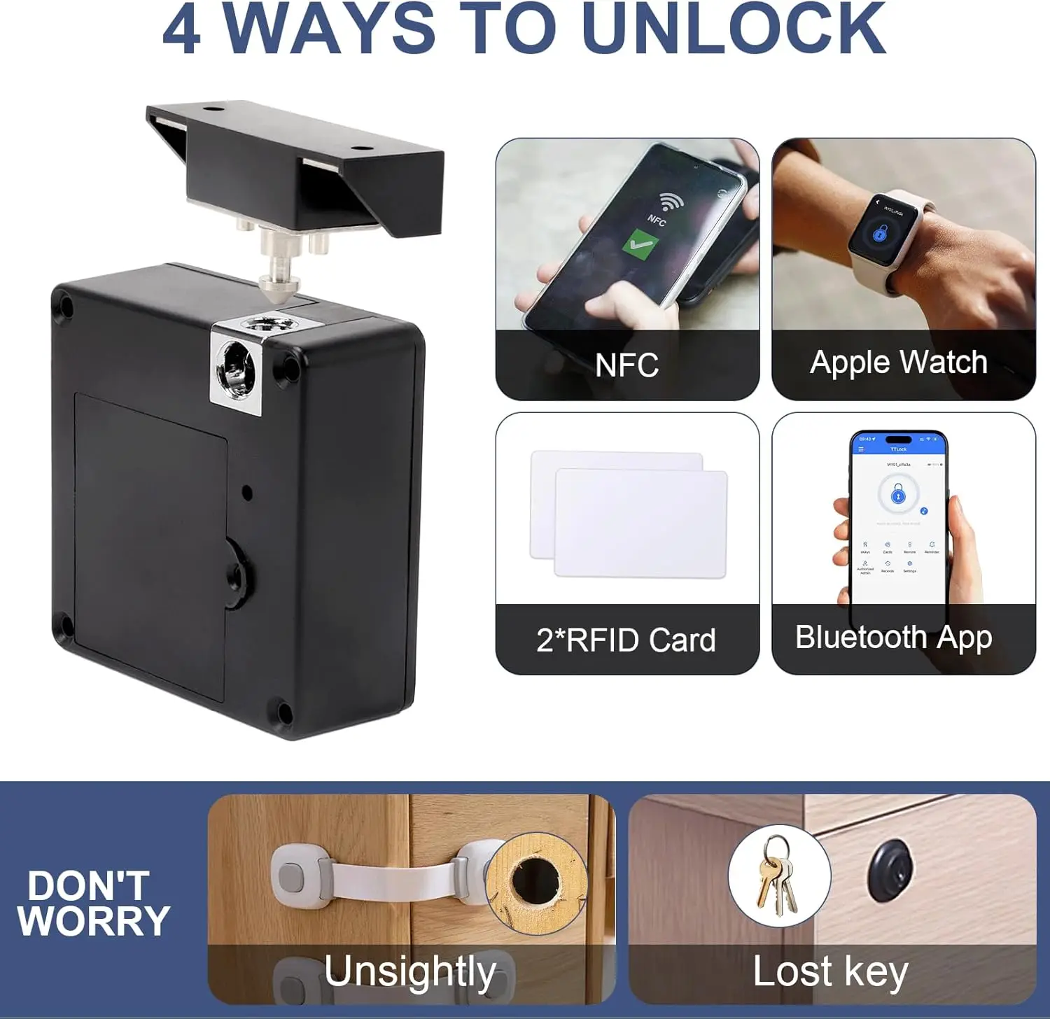 Mobile phone NFC smart locker  - Furniture Interlocking Hardware 评论和价格