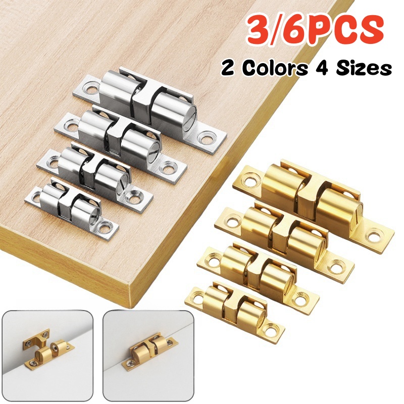 3/6pcs Cabinet Closet Door Bal - Furniture Interlocking Hardware 评论和价格
