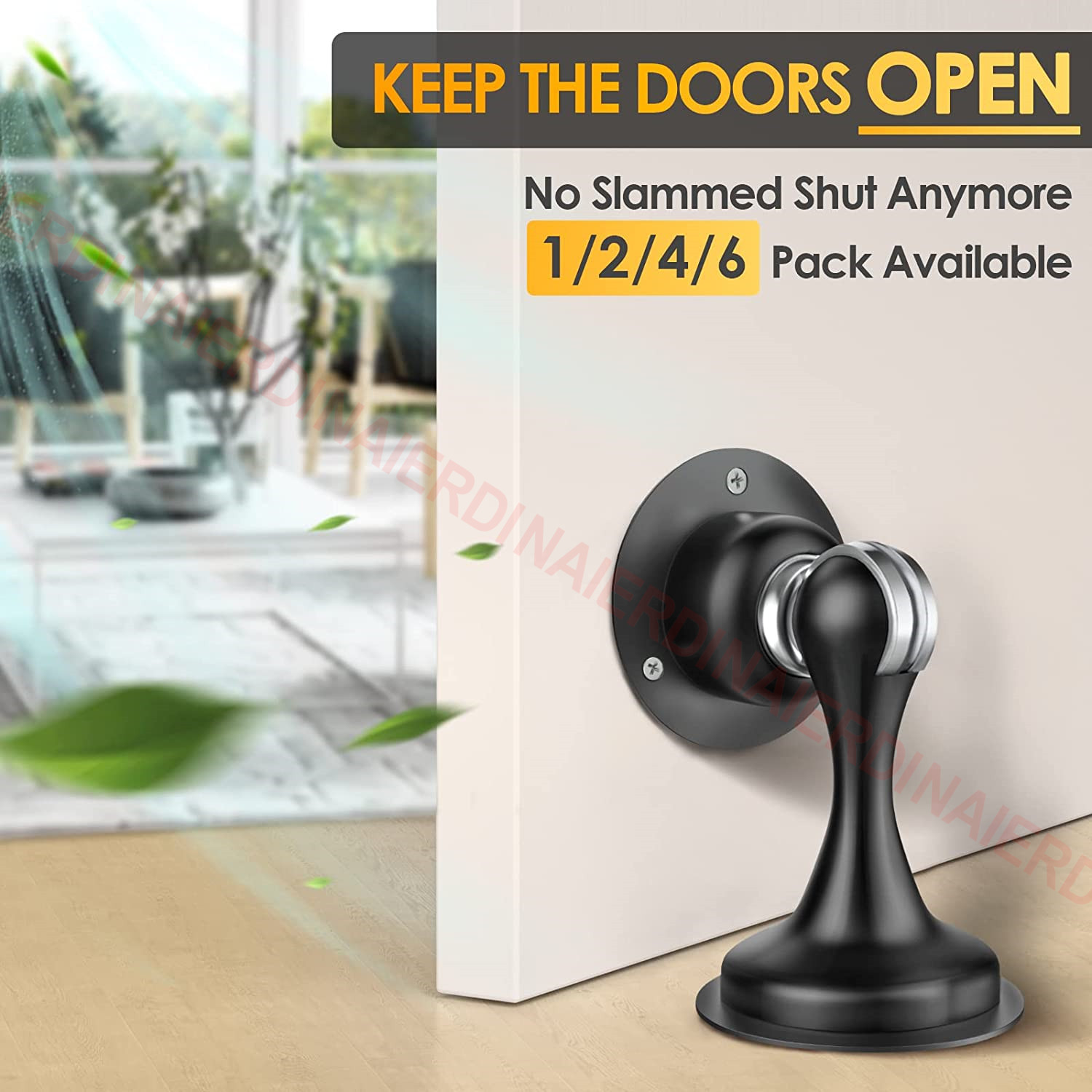 NAIERDI 1/2/4PCS Magnetic Door - Door Stopper Heavy 评论和价格