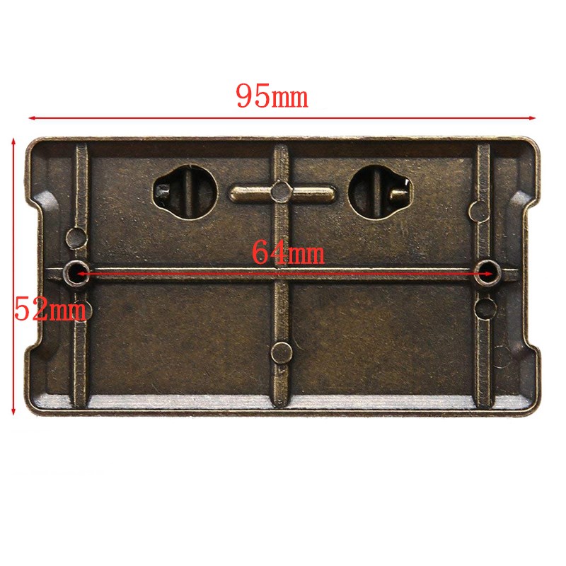 4Pcs Vintage Antique Bronze Dr - Furniture Hardware Design 评论和价格