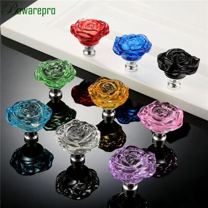 bowarepro 50MM Crystal Rose Gl - Furniture Hardware Design 评论和价格