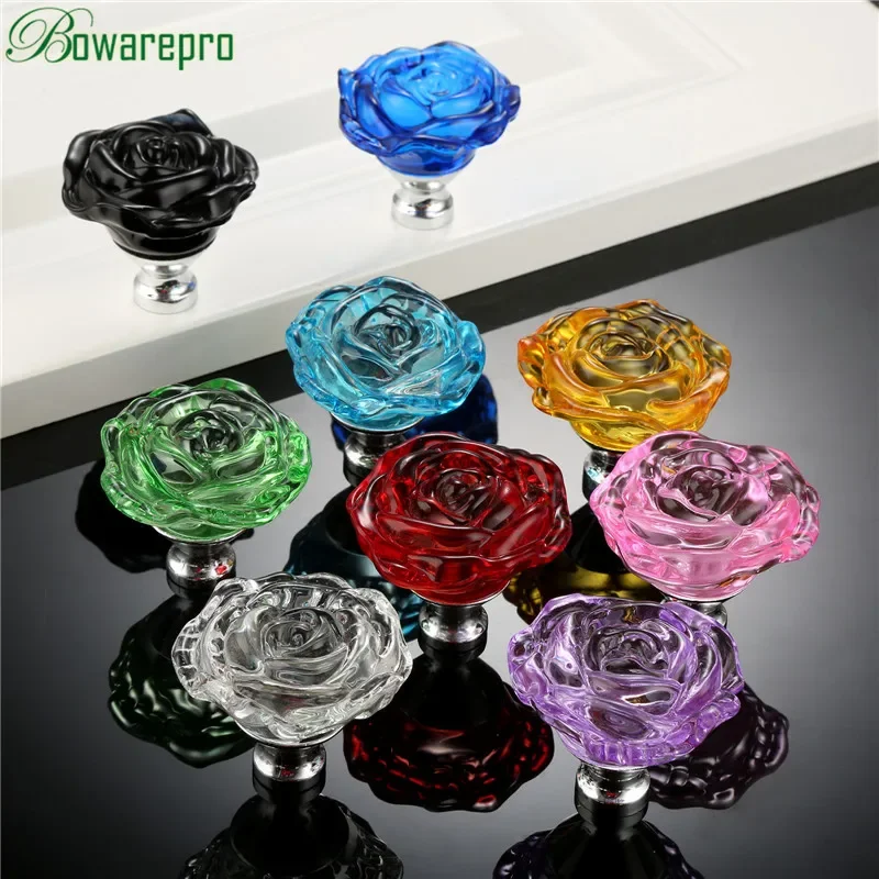 bowarepro 50MM Crystal Rose Gl - Furniture Hardware Design 评论和价格