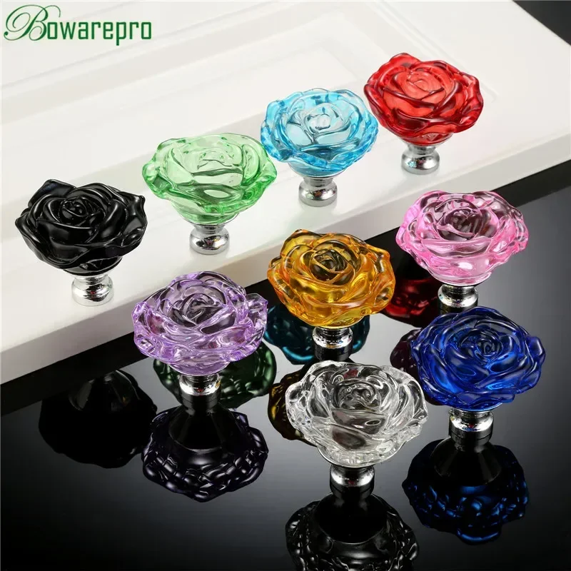 bowarepro 50MM Crystal Rose Gl - Furniture Hardware Design 评论和价格