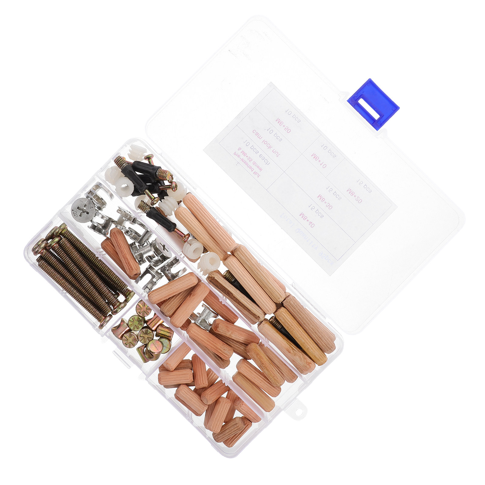95Pcs Bunk Bed Hardware Kit Fu - Furniture Hardware Barrel Nut 评论和价格