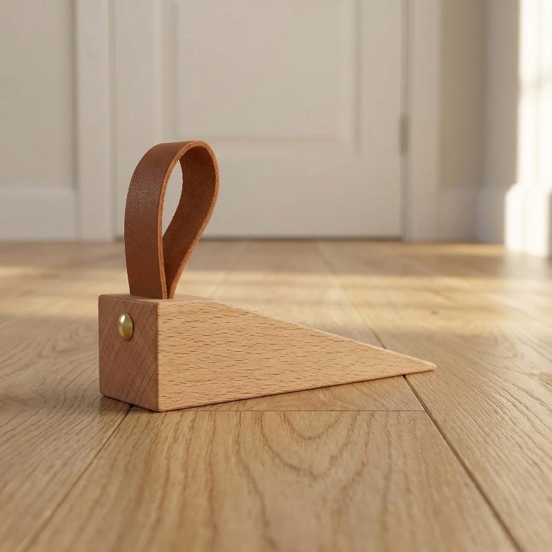 Solid Wood Door Stopper Durabl - Door Stopper Heavy 评论和价格