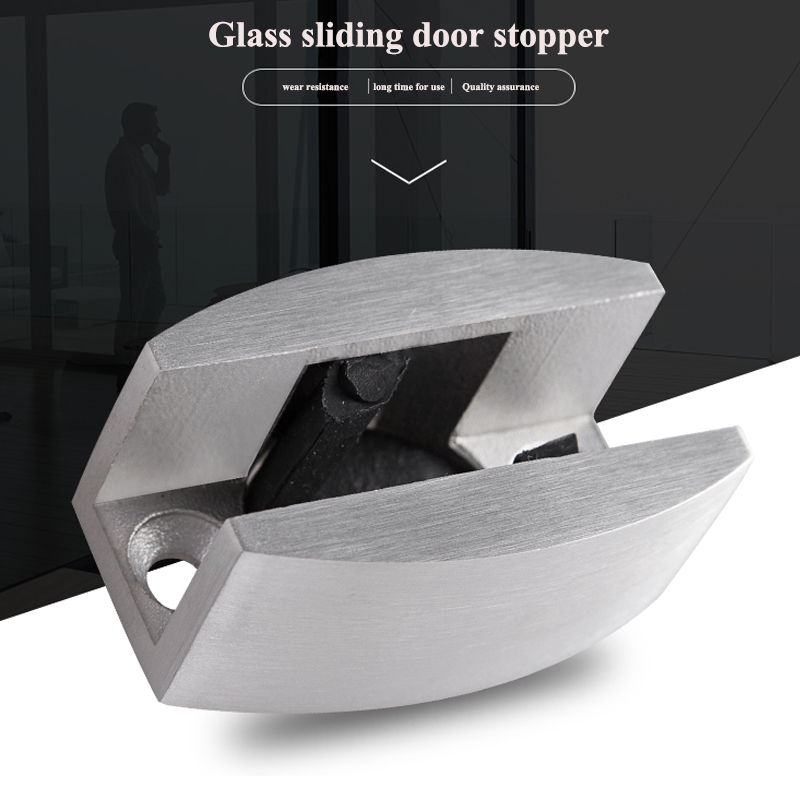 2 PCS Stainless steel 304 Glas - Door Stopper Heavy 评论和价格
