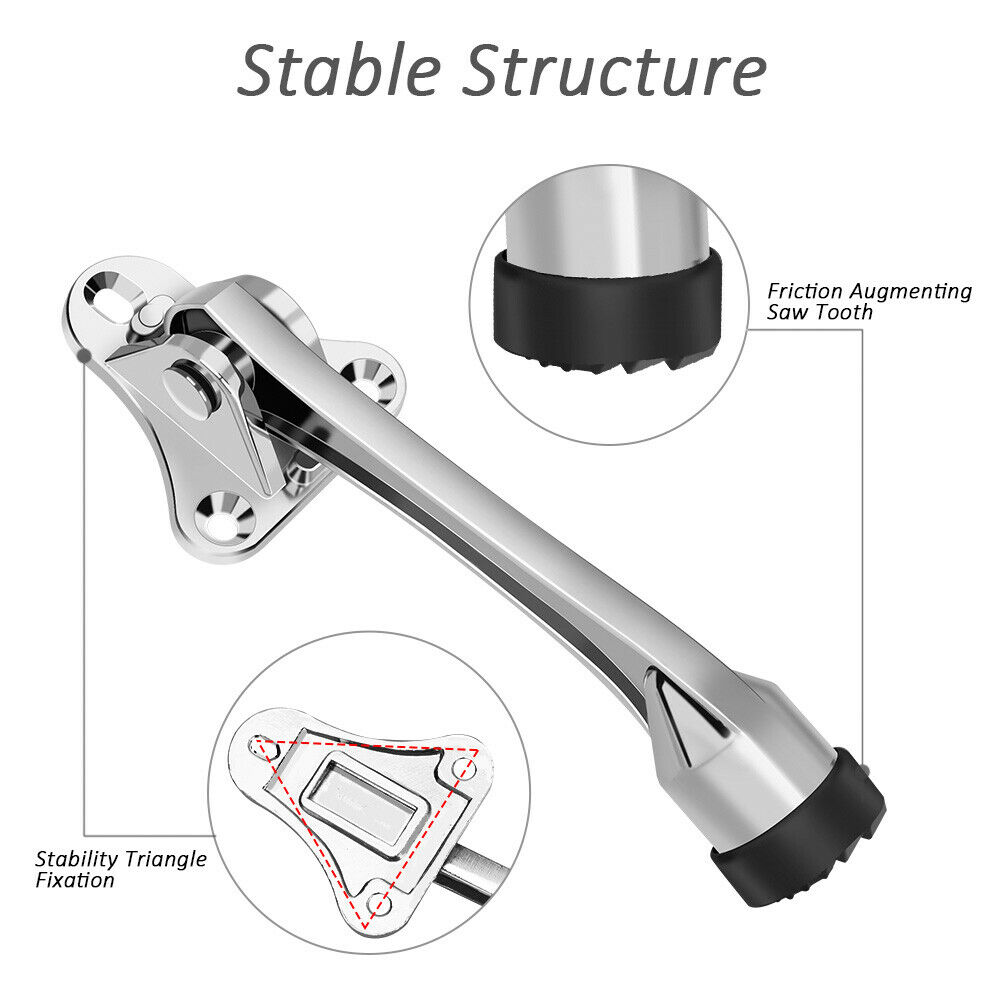 Kick Down Door Stopper Zinc Al - Door Stopper Heavy 评论和价格