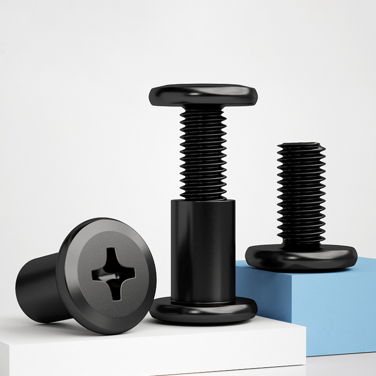 Yiqianyuan Black Carbon Steel  - Furniture Hardware Barrel Nut 评论和价格