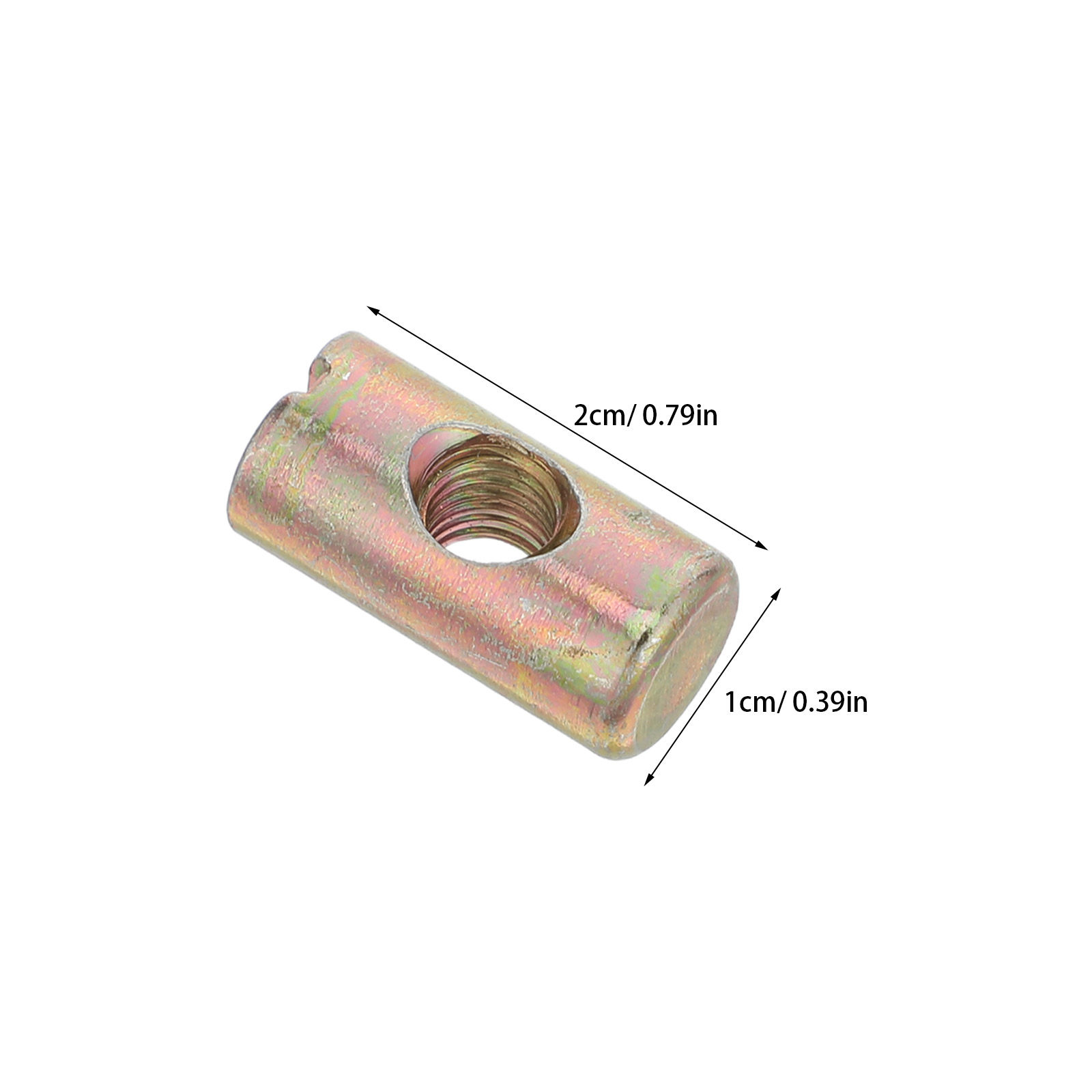 100Pcs Furniture Assembly Nuts - Furniture Hardware Barrel Nut 评论和价格