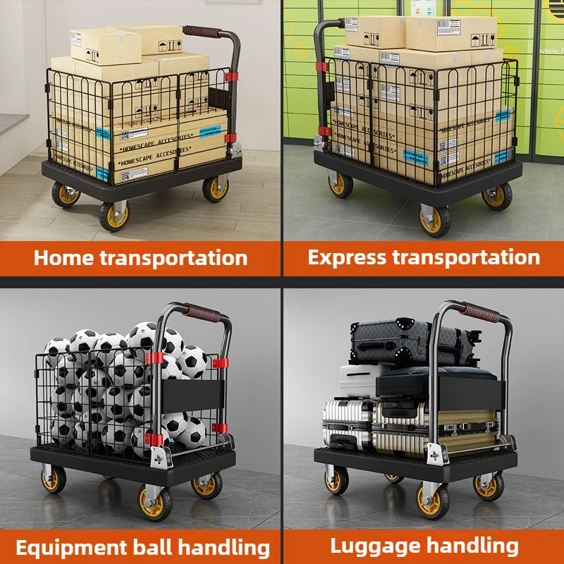 Fence flatbed cart folding sil - Furniture Hardware Design 评论和价格