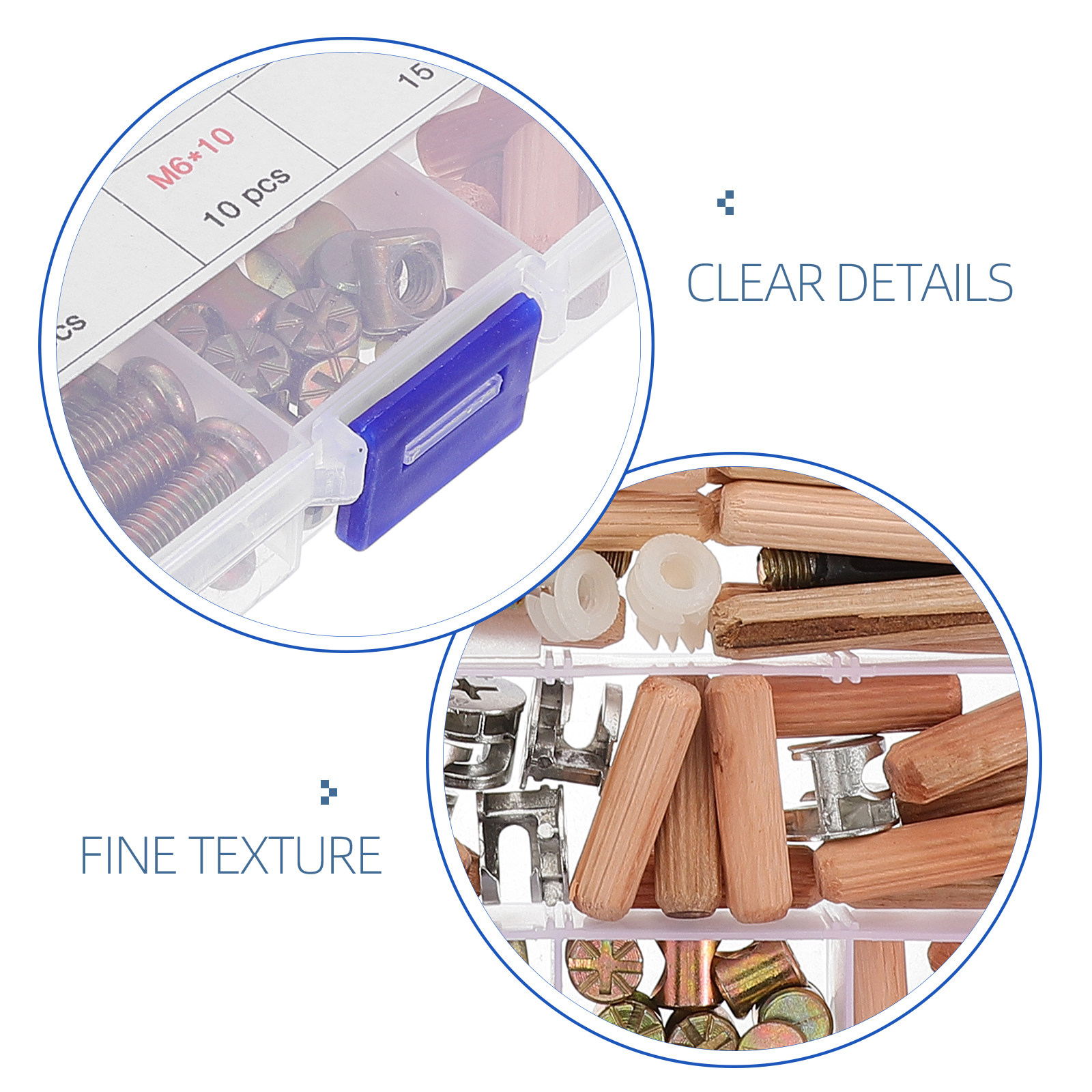 95Pcs Furniture Hardware Set B - Furniture Hardware Barrel Nut 评论和价格