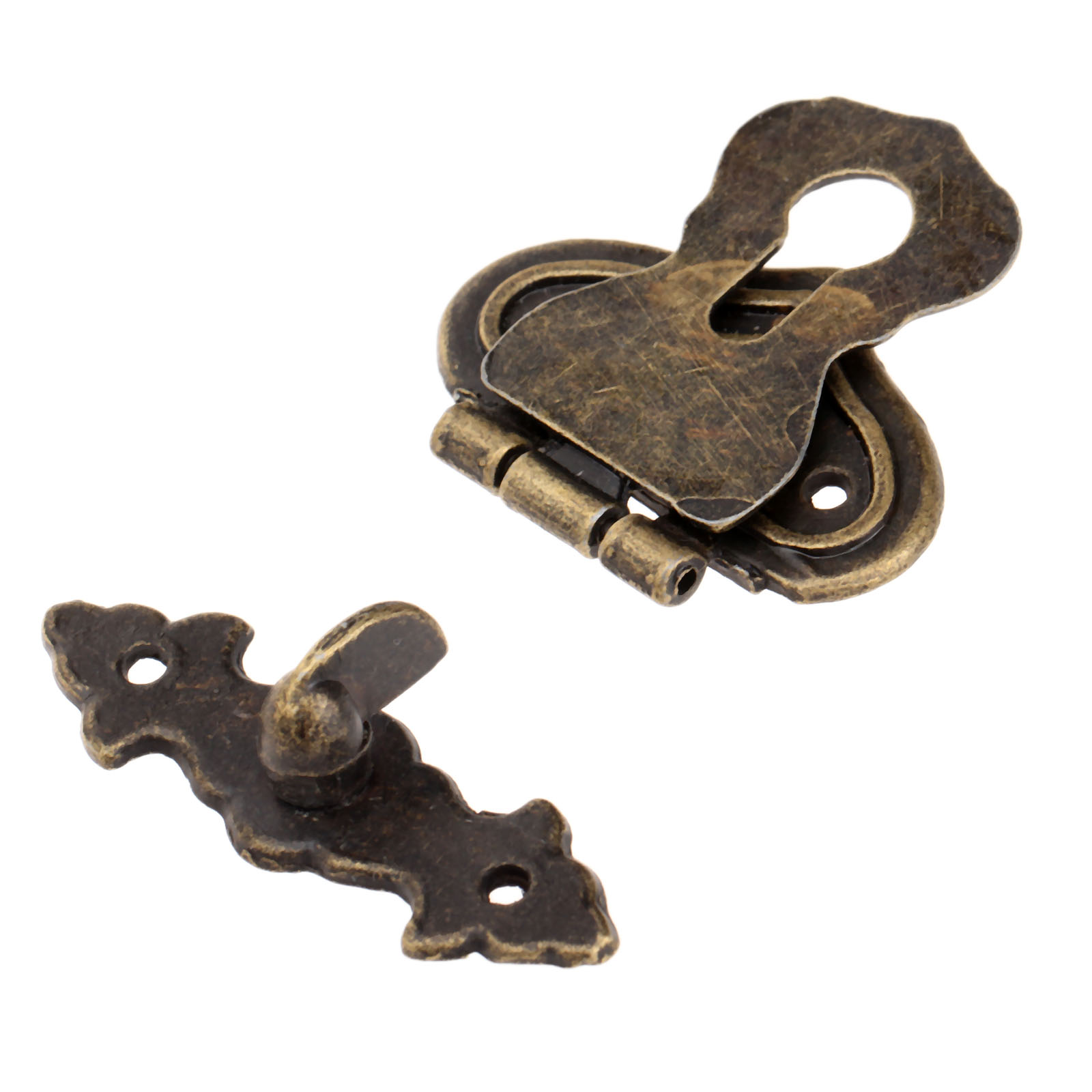 5Pcs 63x47mm Antique Metal Loc - Furniture Interlocking Hardware 评论和价格