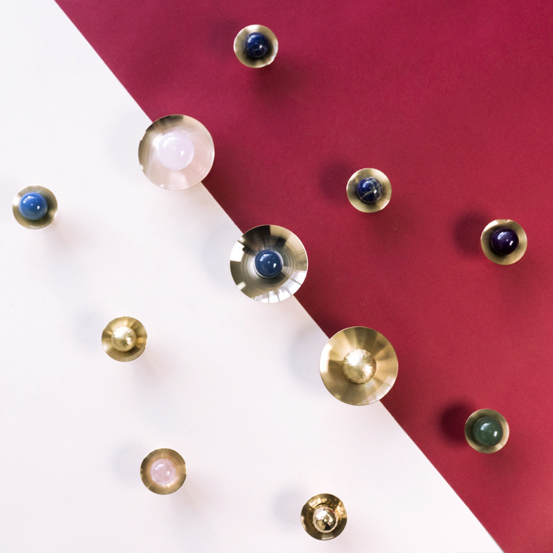 Round Crystal Brass Furniture  - Cabinet Knob Round 评论和价格
