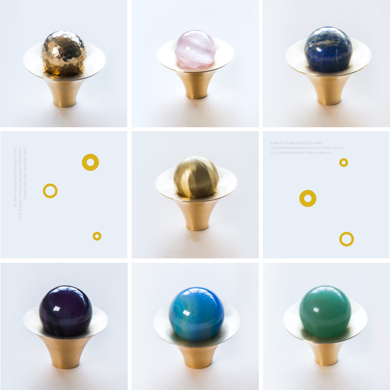 Round Crystal Brass Furniture  - Cabinet Knob Round 评论和价格