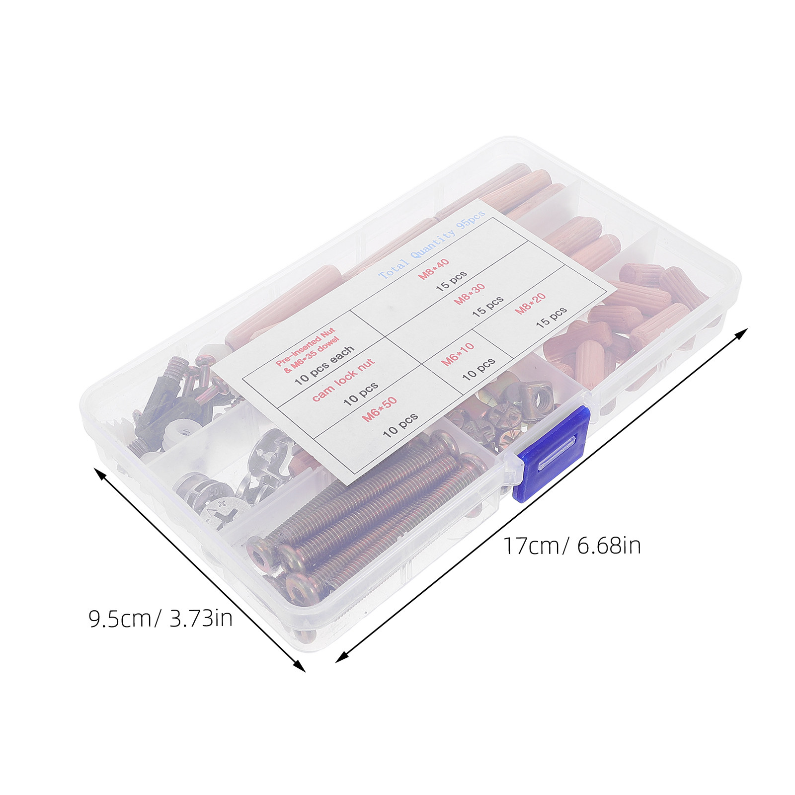 95Pcs Bunk Bed Hardware Connec - Furniture Hardware For Bed 评论和价格