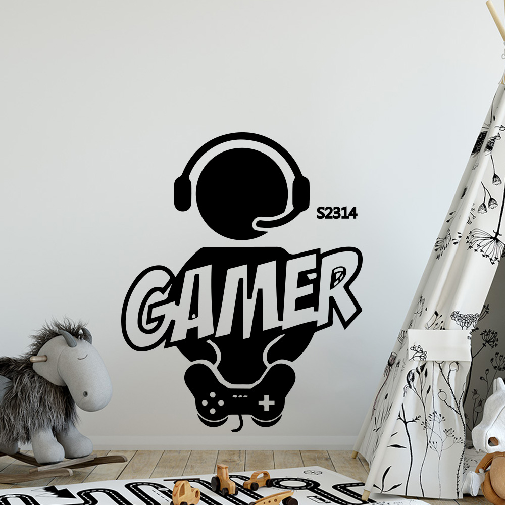 1pc Gamer Wall Art Decal For K - Furniture Hardware Design 评论和价格
