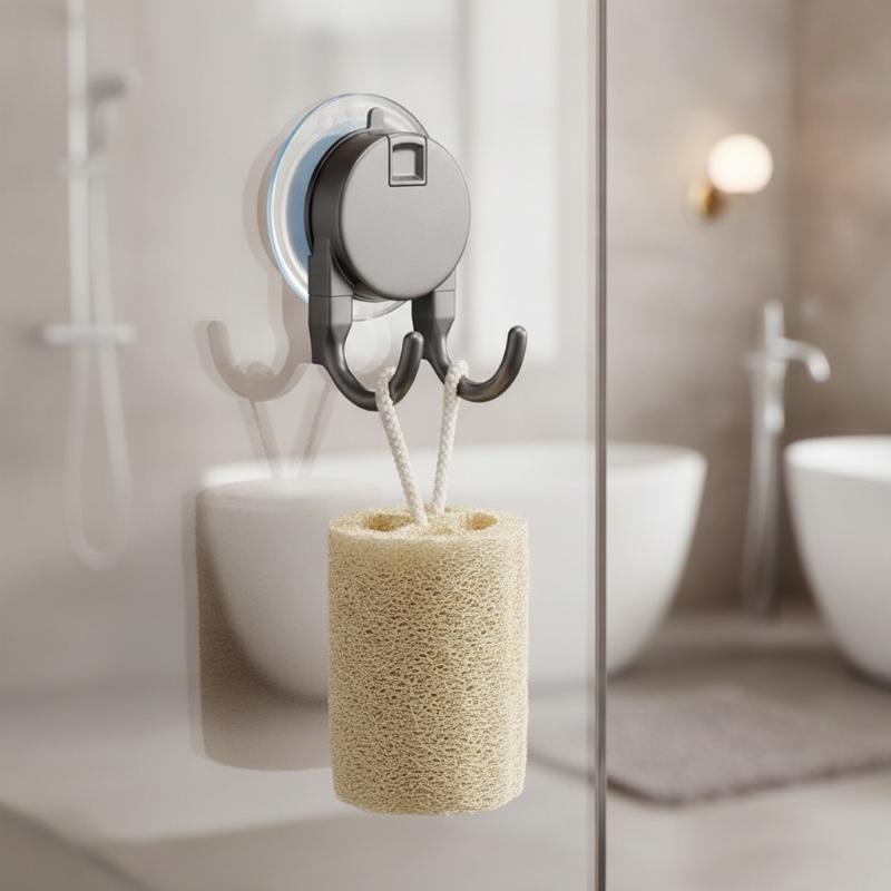 Suction Cup Hook Dual Hooks No - Door Stopper Heavy 评论和价格