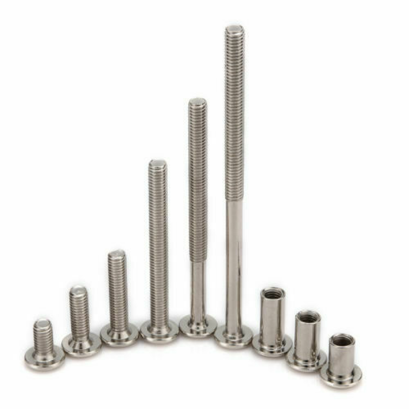 5-20Pcs M6 Carbon Steel Furnit - Furniture Hardware Barrel Nut 评论和价格
